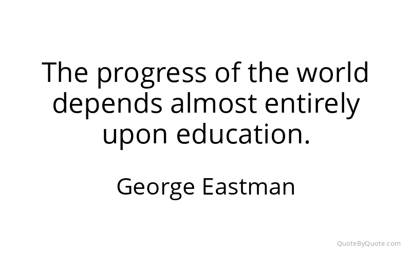 Preview image for this quote by George Eastman