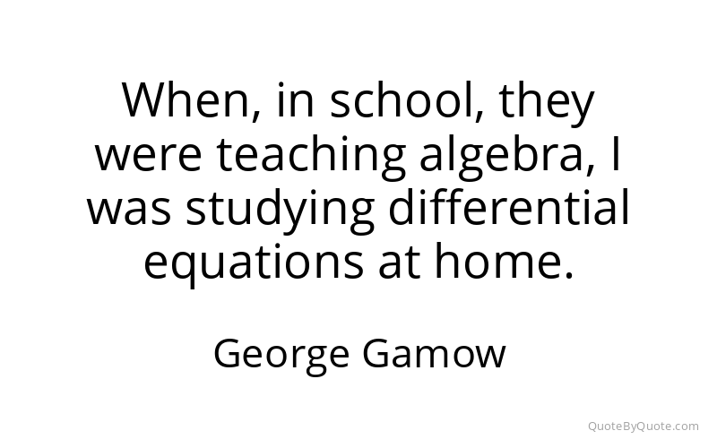 Preview image for this quote by George Gamow
