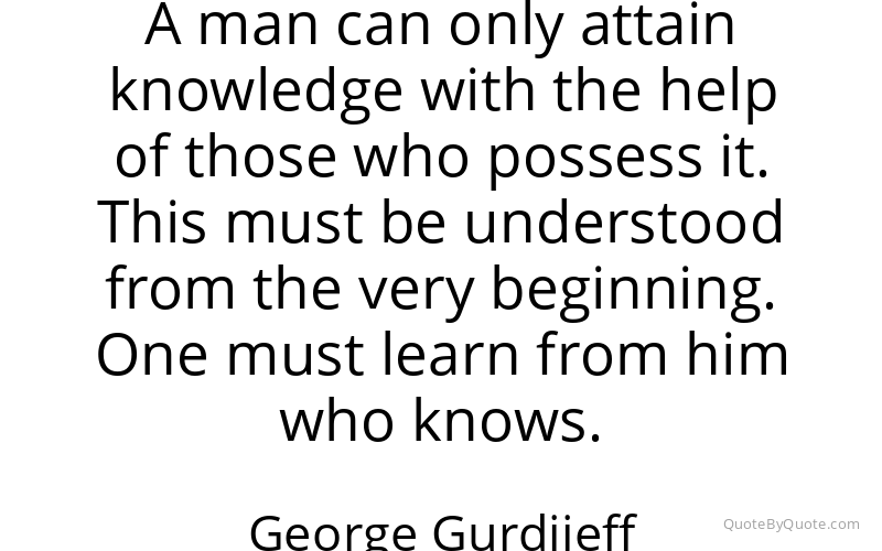 Preview image for this quote by George Gurdjieff