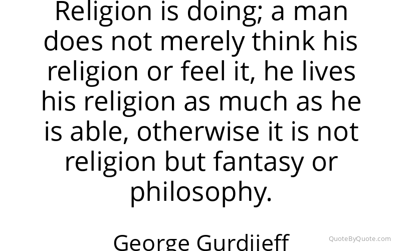Preview image for this quote by George Gurdjieff