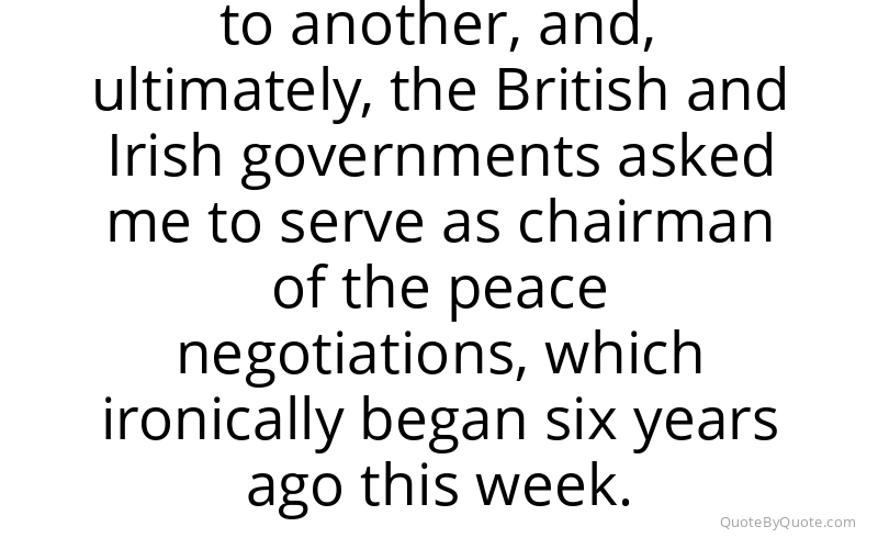 Preview image for this quote by George J. Mitchell