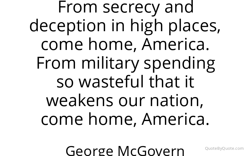 Preview image for this quote by George McGovern