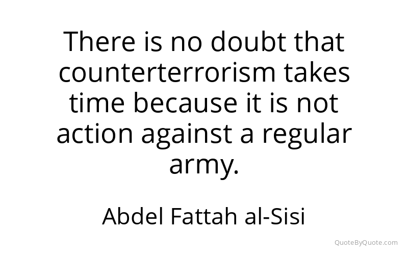 Preview image for this quote by Abdel Fattah al-Sisi