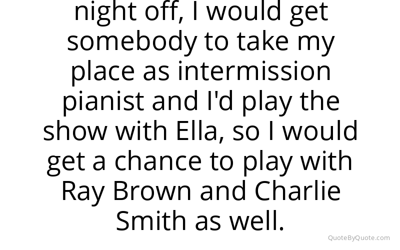 Preview image for this quote by George Shearing