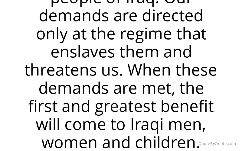 Preview image for this quote by George W. Bush