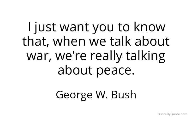 Preview image for this quote by George W. Bush