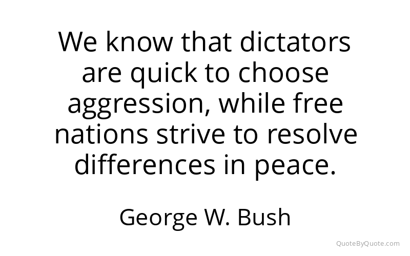 Preview image for this quote by George W. Bush