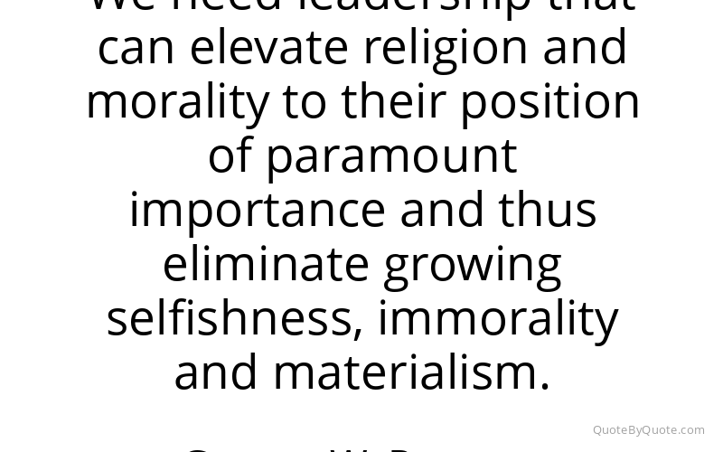 Preview image for this quote by George W. Romney