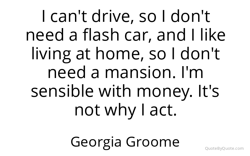Preview image for this quote by Georgia Groome