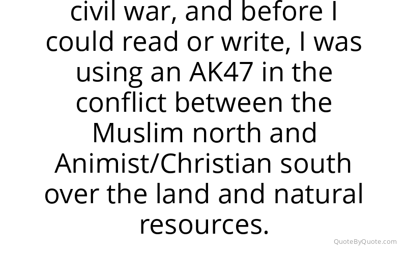 Preview image for this quote by Ger Duany