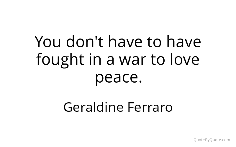 Preview image for this quote by Geraldine Ferraro