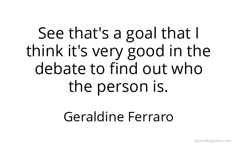 Preview image for this quote by Geraldine Ferraro