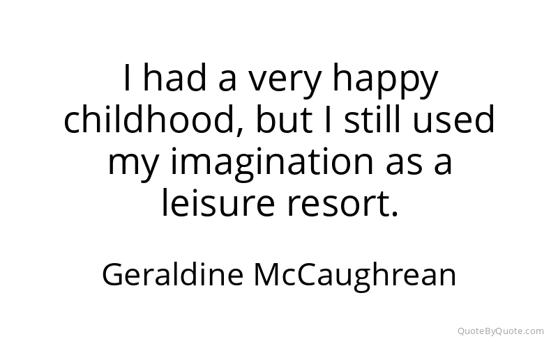 Preview image for this quote by Geraldine McCaughrean