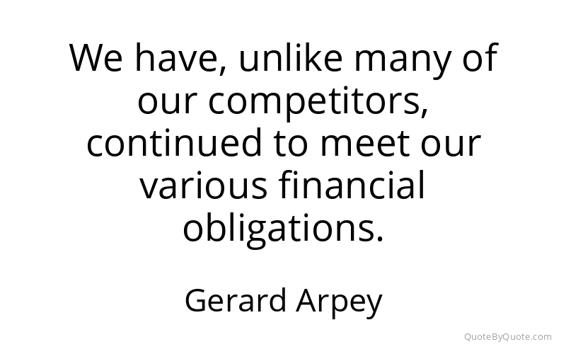 Preview image for this quote by Gerard Arpey