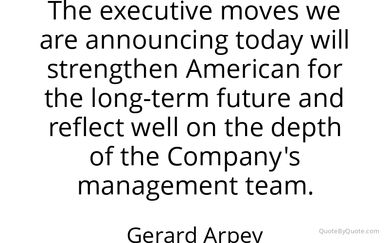 Preview image for this quote by Gerard Arpey