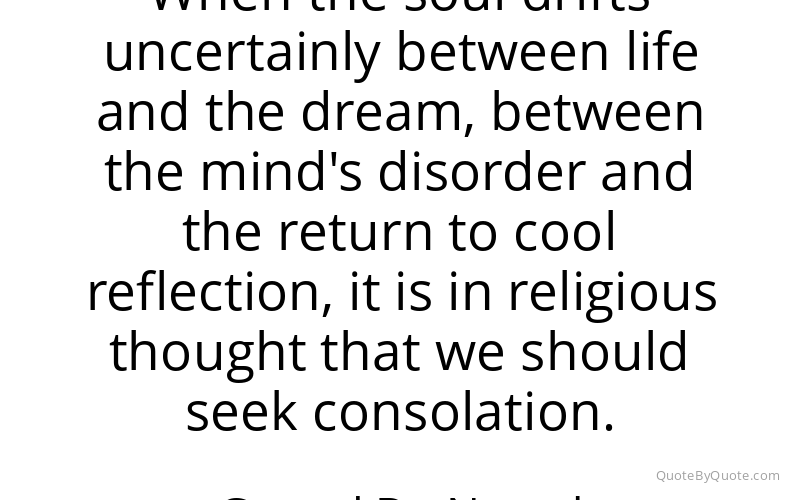 Preview image for this quote by Gerard De Nerval