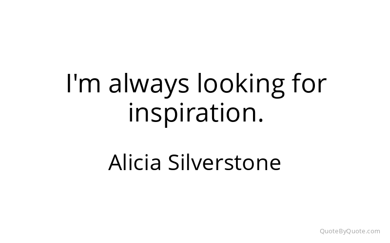 Preview image for this quote by Alicia Silverstone