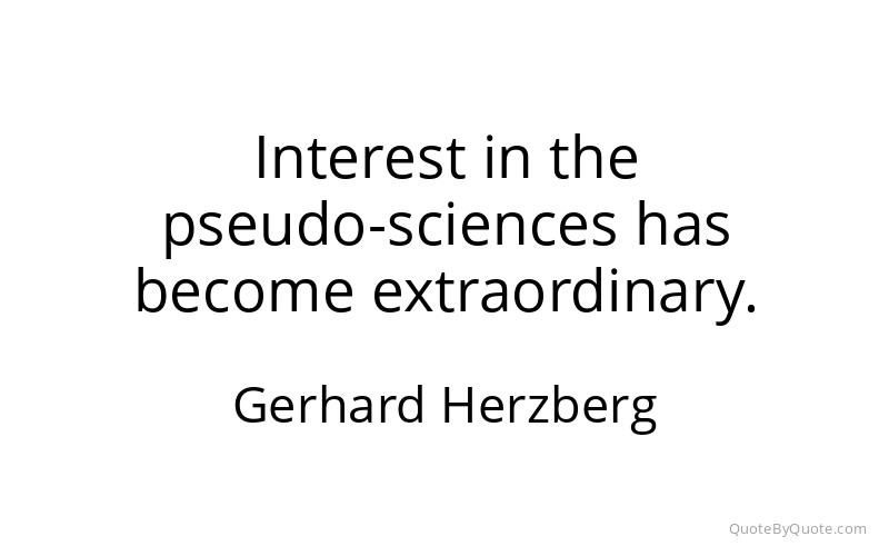 Preview image for this quote by Gerhard Herzberg