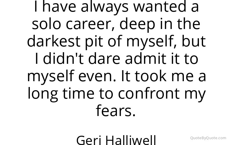 Preview image for this quote by Geri Halliwell