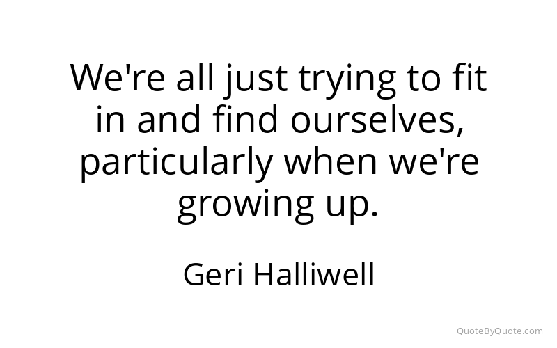 Preview image for this quote by Geri Halliwell