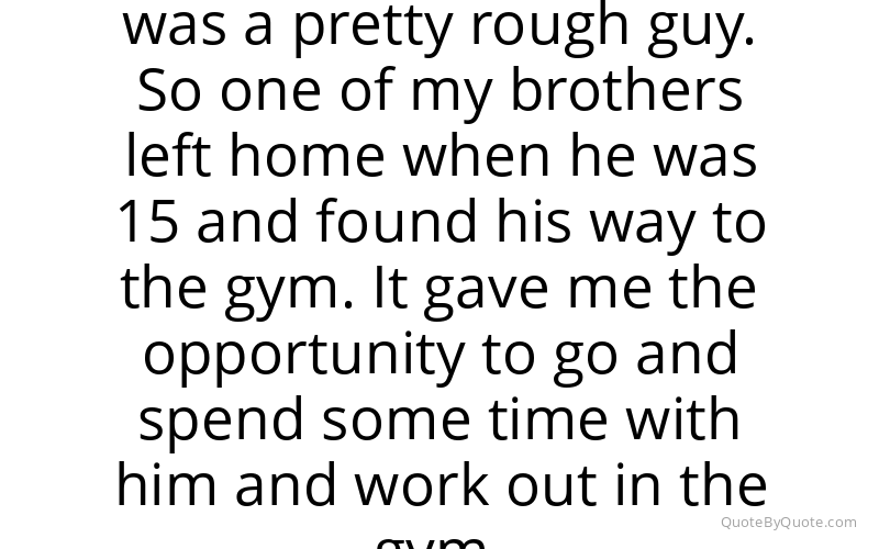 Preview image for this quote by Gerry Cooney