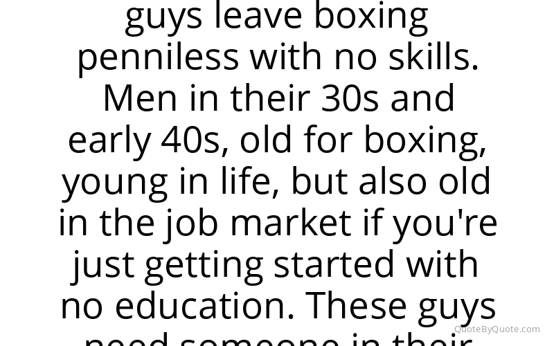 Preview image for this quote by Gerry Cooney
