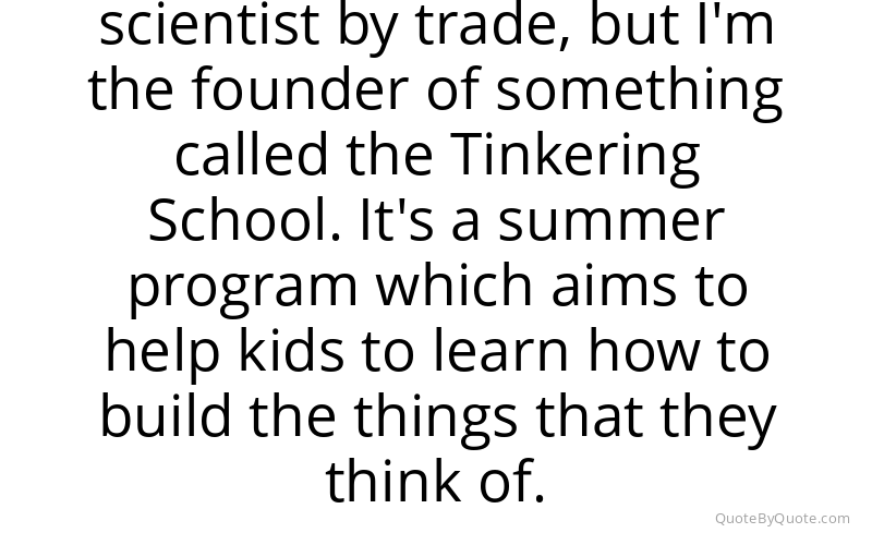 Preview image for this quote by Gever Tulley