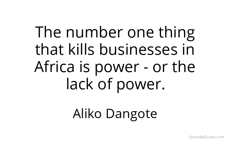 Preview image for this quote by Aliko Dangote