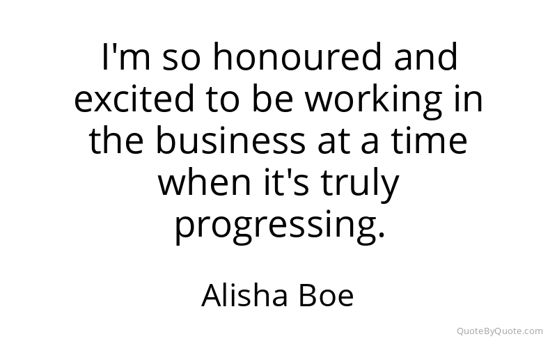 Preview image for this quote by Alisha Boe