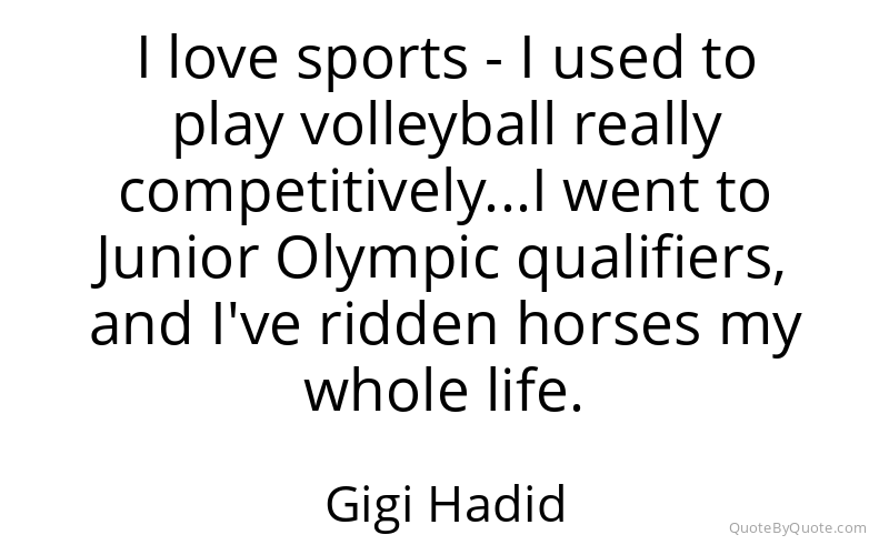 Preview image for this quote by Gigi Hadid
