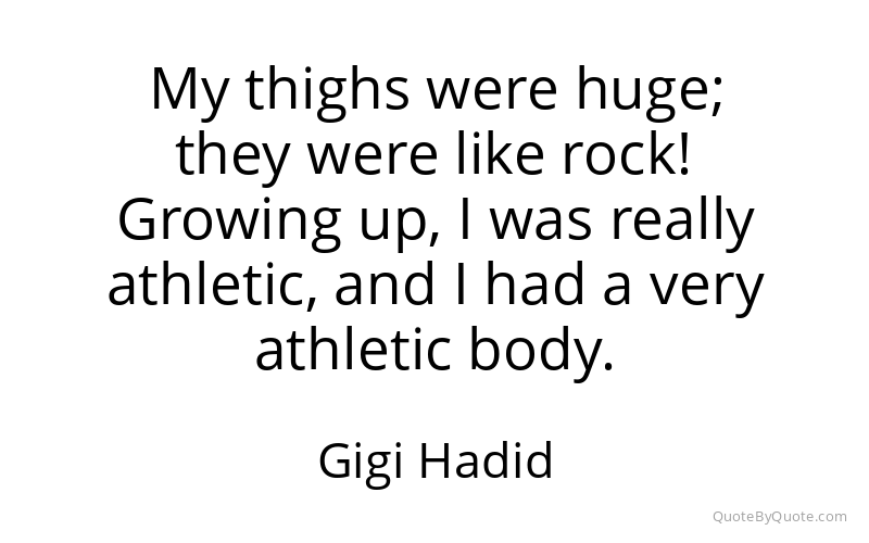 Preview image for this quote by Gigi Hadid