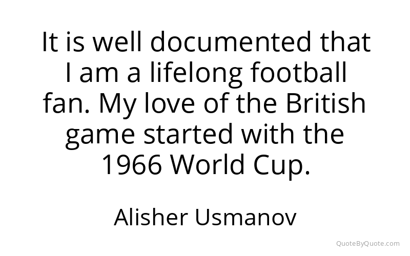 Preview image for this quote by Alisher Usmanov