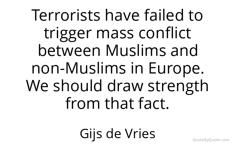 Preview image for this quote by Gijs de Vries