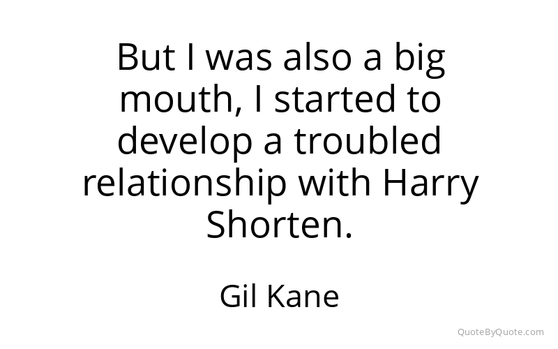 Preview image for this quote by Gil Kane