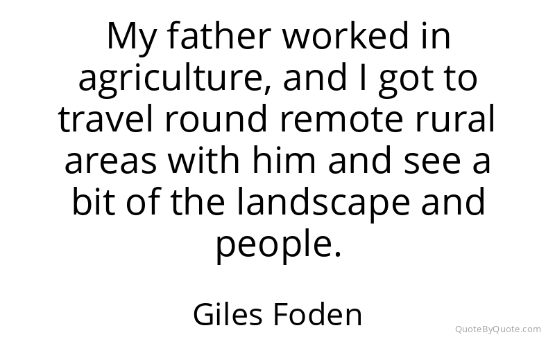 Preview image for this quote by Giles Foden