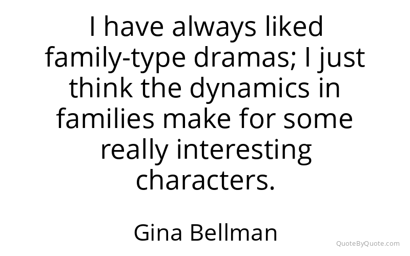 Preview image for this quote by Gina Bellman
