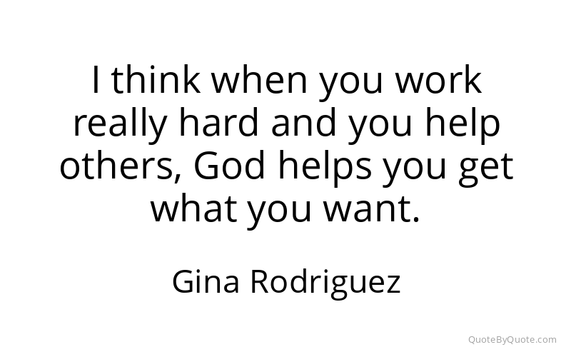 Preview image for this quote by Gina Rodriguez