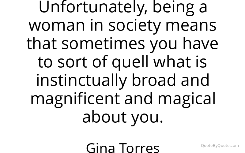 Preview image for this quote by Gina Torres