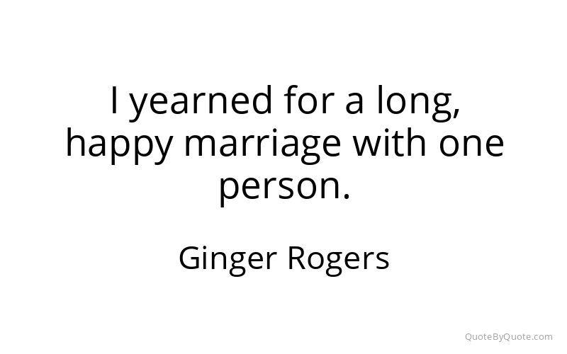 Preview image for this quote by Ginger Rogers