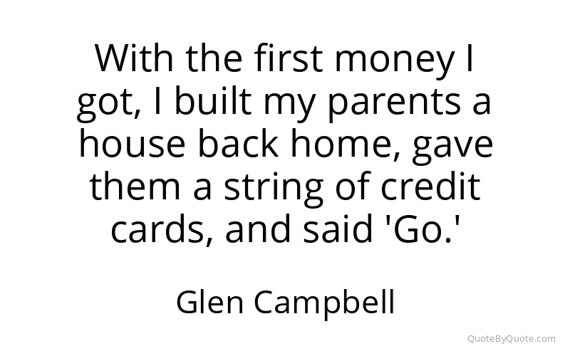 Preview image for this quote by Glen Campbell