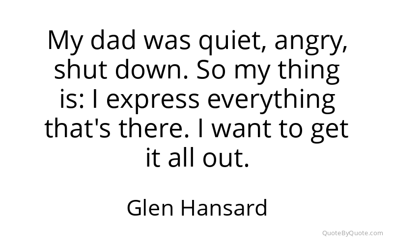 Preview image for this quote by Glen Hansard