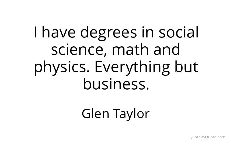 Preview image for this quote by Glen Taylor