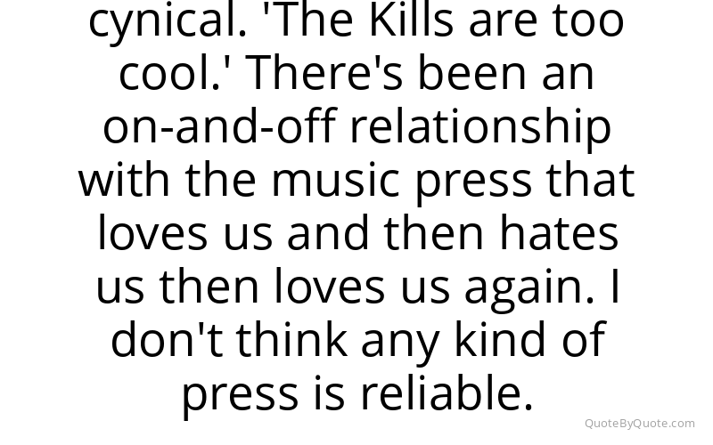 Preview image for this quote by Alison Mosshart