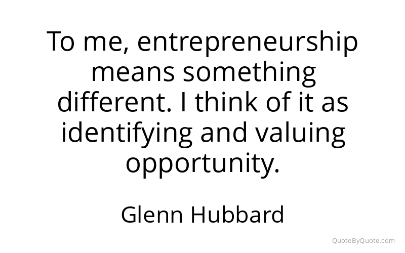 Preview image for this quote by Glenn Hubbard