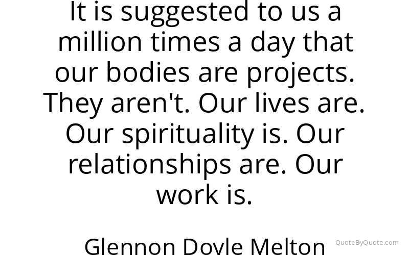Preview image for this quote by Glennon Doyle Melton