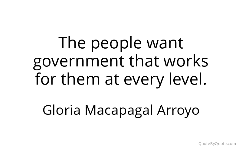 Preview image for this quote by Gloria Macapagal Arroyo