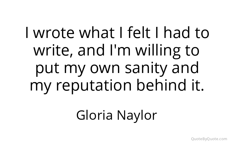 Preview image for this quote by Gloria Naylor