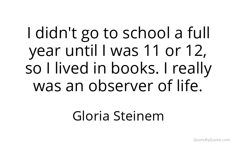 Preview image for this quote by Gloria Steinem