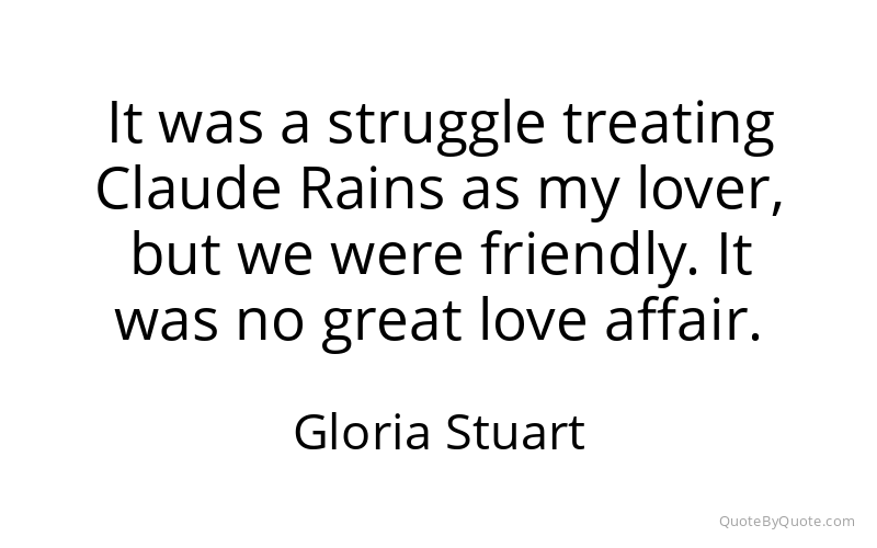 Preview image for this quote by Gloria Stuart