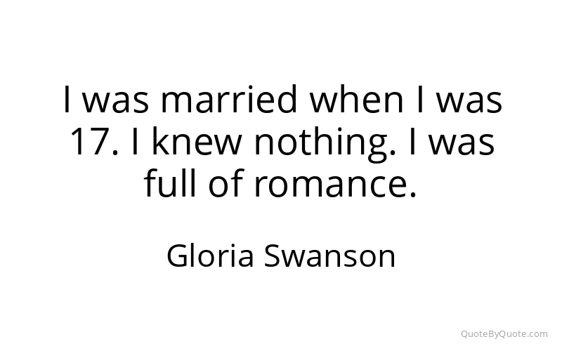 Preview image for this quote by Gloria Swanson